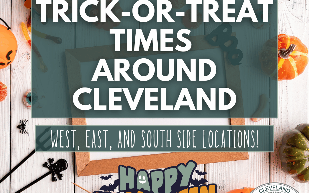 Trick or Treat Times Around Cleveland